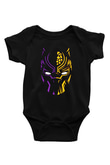 Black Panther Baskılı Siyah Bebek Body - Zıbın