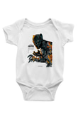 Black Panther Beyaz Bebek Body - Zıbın