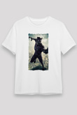 Black Panther Beyaz Unisex Tişört T-Shirt