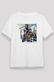 Black Panther Beyaz Unisex Tişört T-Shirt