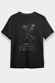 Black Panther Siyah Unisex Tişört T-Shirt