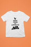 Black Sabbath Baskılı Beyaz Unisex Çocuk Tişört