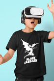 Black Sabbath Baskılı Siyah Unisex Çocuk Tişört