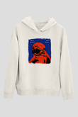 Black Sabbath Baskılı Unisex Beyaz Hoodie