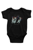Black Sabbath Baskılı Unisex Siyah Bebek Body - Zıbın