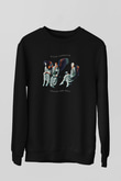 Black Sabbath Baskılı Unisex Siyah Sweatshirt