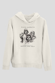 Black Sabbath Beyaz Unisex Kapüşonlu Sweatshirt