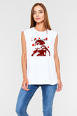 Black Sabbath Beyaz Unisex Kolsuz Tişört