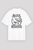 Black Sabbath Beyaz Unisex Oversize Tişört T-Shirt