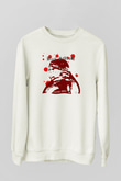 Black Sabbath Beyaz Unisex Sweatshirt