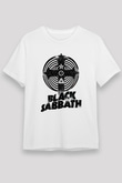 Black Sabbath Beyaz Unisex Tişört T-Shirt - TişörtFabrikası