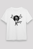 Black Sabbath Beyaz Unisex Tişört T-Shirt - TişörtFabrikası
