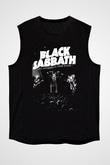 Black Sabbath Gathered İn Their Masses Siyah Unisex Kolsuz Tişört