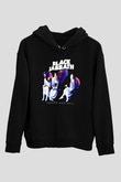 Black Sabbath Heaven And Hell Siyah Unisex Kapüşonlu Sweatshirt