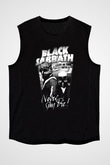 Black Sabbath Never Say Die Siyah Unisex Kolsuz Tişört