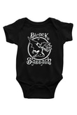 Black Sabbath Siyah Bebek Body - Zıbın