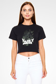 Black Sabbath Siyah  Crop Top Tişört