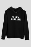 Black Sabbath Siyah Unisex Kapüşonlu Sweatshirt