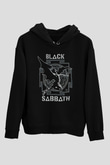 Black Sabbath Siyah Unisex Kapüşonlu Sweatshirt