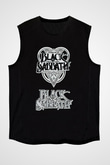 Black Sabbath Siyah Unisex Kolsuz Tişört