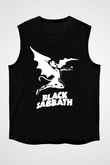 Black Sabbath Siyah Unisex Kolsuz Tişört