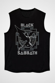 Black Sabbath Siyah Unisex Kolsuz Tişört
