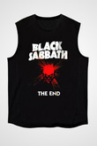 Black Sabbath Siyah Unisex Kolsuz Tişört