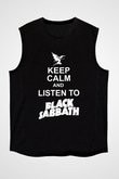 Black Sabbath Siyah Unisex Kolsuz Tişört