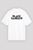 Black Sabbath Siyah Unisex Oversize Tişört T-Shirt