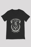 Black Sabbath Siyah Unisex V Yaka Tişört T-Shirt