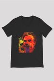 Black Sabbath Siyah Unisex V Yaka Tişört T-Shirt