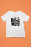Black Tusk Baskılı Unisex Beyaz Çocuk Tişört