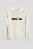Black Tusk Beyaz Unisex Kapüşonlu Sweatshirt