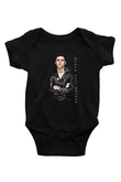 Black Veil Brides Baskılı Siyah Bebek Body - Zıbın