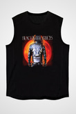 Black Veil Brides Baskılı Unisex Siyah Kolsuz Tişört