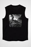 Black Veil Brides Baskılı Unisex Siyah Kolsuz Tişört