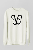 Black Veil Brides Beyaz Unisex Sweatshirt