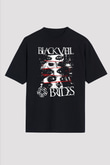 Black Veil Brides Siyah Unisex Oversize Tişört T-Shirt