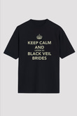 Black Veil Brides Siyah Unisex Tişört T-Shirt - TişörtFabrikası