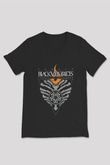 Black Veil Brides Siyah Unisex V Yaka Tişört T-Shirt