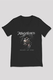 Black Veil Brides Siyah Unisex V Yaka Tişört T-Shirt