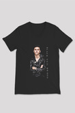 Black Veil Brides Siyah Unisex V Yaka Tişört T-Shirt