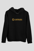 Blasterjaxx Siyah Unisex Kapüşonlu Sweatshirt