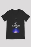 Blasterjaxx Siyah Unisex V Yaka Tişört
