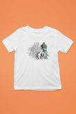 Bleach Baskılı Beyaz Unisex Beyaz Çocuk Tişört - Tshirt