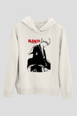 Bleach Baskılı Beyaz Unisex Hoodie