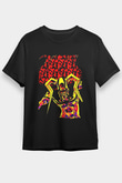 Bleach Baskılı Unisex Siyah Tişört - Tshirt