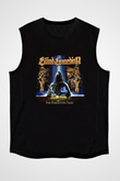 Blind Guardian Baskılı Unisex Siyah Kolsuz Tişört