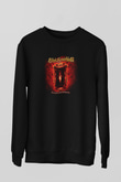 Blind Guardian Baskılı Unisex Siyah Sweatshirt