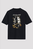 Blind Guardian Siyah Unisex Oversize Tişört T-Shirt